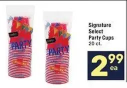 Albertsons Signature Select Party Cups offer