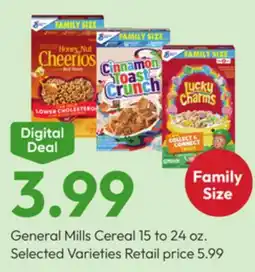 Stater Bros General Mills Cereal offer