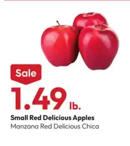 Stater Bros Small Red Delicious Apples offer