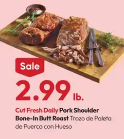 Stater Bros Pork Shoulder Bone-In Butt Roast offer