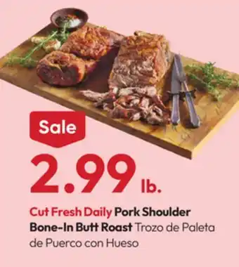 Stater Bros Pork Shoulder Bone-In Butt Roast offer