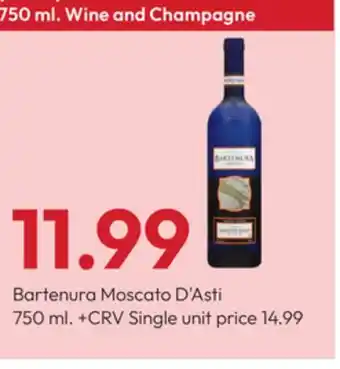 Stater Bros Bartenura Moscato D'Asti offer