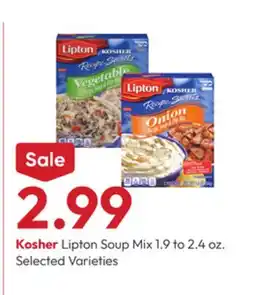 Stater Bros Lipton Soup Mix offer