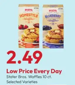Stater Bros Stater Bros. Waffles offer