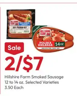 Stater Bros Hillshire Farm Smoked Sausage offer