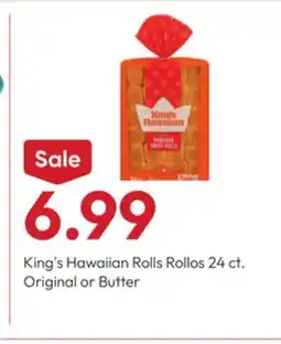 Stater Bros King's Hawaiian Rolls offer
