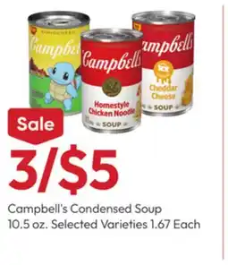 Stater Bros Campbell's Condensed Soup offer