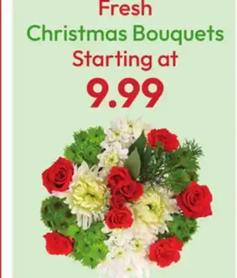 Stater Bros Fresh Christmas Bouquets offer