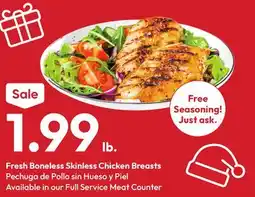 Stater Bros Fresh Boneless Skinless Chicken Breasts offer