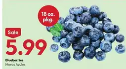 Stater Bros Blueberries offer