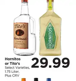 Food 4 Less Hornitos or Tito's offer
