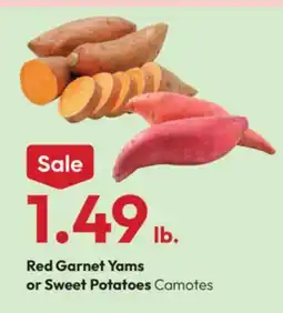 Stater Bros Red Garnet Yams or Sweet Potatoes offer