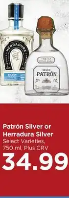 Food 4 Less Patrón Silver or Herradura Silver offer