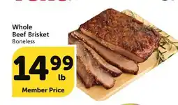 Albertsons Whole Beef Brisket offer