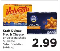 Food 4 Less Kraft Deluxe Mac & Cheese offer