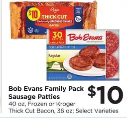 Food 4 Less Bob Evans Family Pack Sausage Patties offer