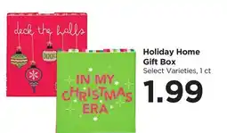 Food 4 Less Holiday Home Gift Box offer