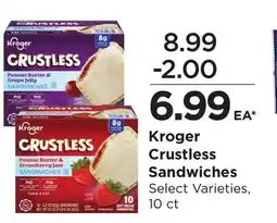 Food 4 Less Kroger Crustless Sandwiches offer
