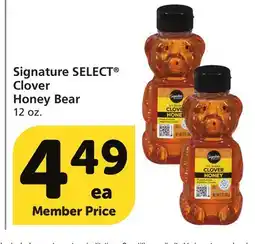 Vons Signature SELECT Clover Honey Bear offer