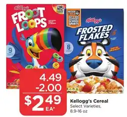 Food 4 Less Kellogg's Cereal offer