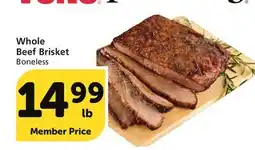 Vons Whole Beef Brisket offer