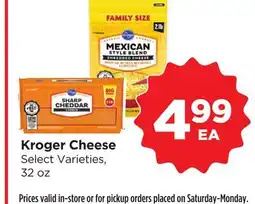 Food 4 Less Kroger Cheese offer