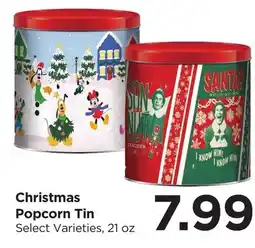 Food 4 Less Christmas Popcorn Tin offer