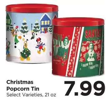 Food 4 Less Christmas Popcorn Tin offer