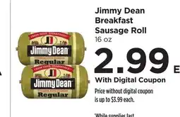 Food 4 Less Jimmy Dean Breakfast Sausage Roll offer