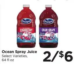 Food 4 Less Ocean Spray Juice offer