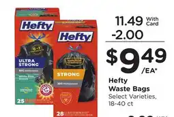 Ralphs Hefty Waste Bags offer