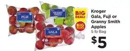 Food 4 Less Kroger Gala, Fuji or Granny Smith Apples offer