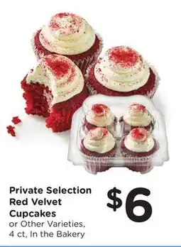 Ralphs Private Selection Red Velvet Cupcakes offer