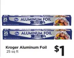 Food 4 Less Kroger Aluminum Foil offer