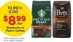 Ralphs Starbucks or Peet's Coffee offer