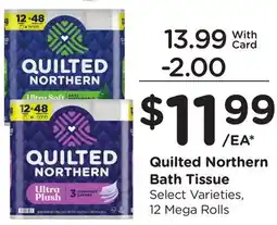 Ralphs Quilted Northern Bath Tissue offer