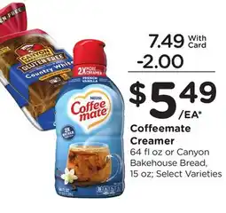 Ralphs Coffeemate Creamer offer