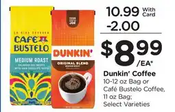 Ralphs Dunkin' Coffee offer