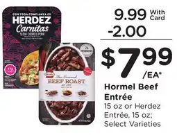 Ralphs Hormel Beef Entrée offer