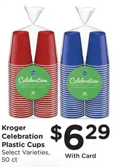 Ralphs Kroger Celebration Plastic Cups offer