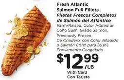 Ralphs Fresh Atlantic Salmon Full Fillets offer