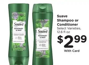 Ralphs Suave Shampoo or Conditioner offer