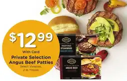 Ralphs Private Selection Angus Beef Patties offer