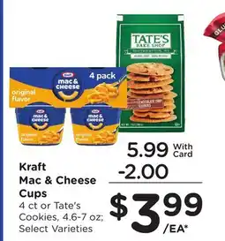 Ralphs Kraft Mac & Cheese Cups offer