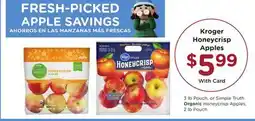 Ralphs Kroger Honeycrisp Apples offer