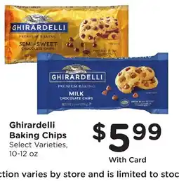 Ralphs Ghirardelli Baking Chips offer