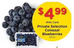 Ralphs Private Selection Colossal Blueberries offer