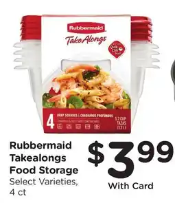 Ralphs Rubbermaid Takealongs Food Storage offer
