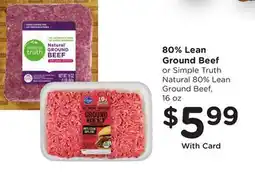 Ralphs 80% Lean Ground Beef offer