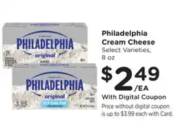 Ralphs Philadelphia Cream Cheese offer